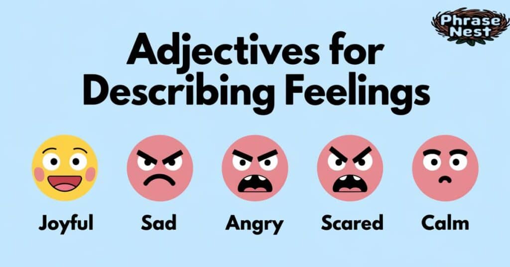 Adjectives for Describing Feelings