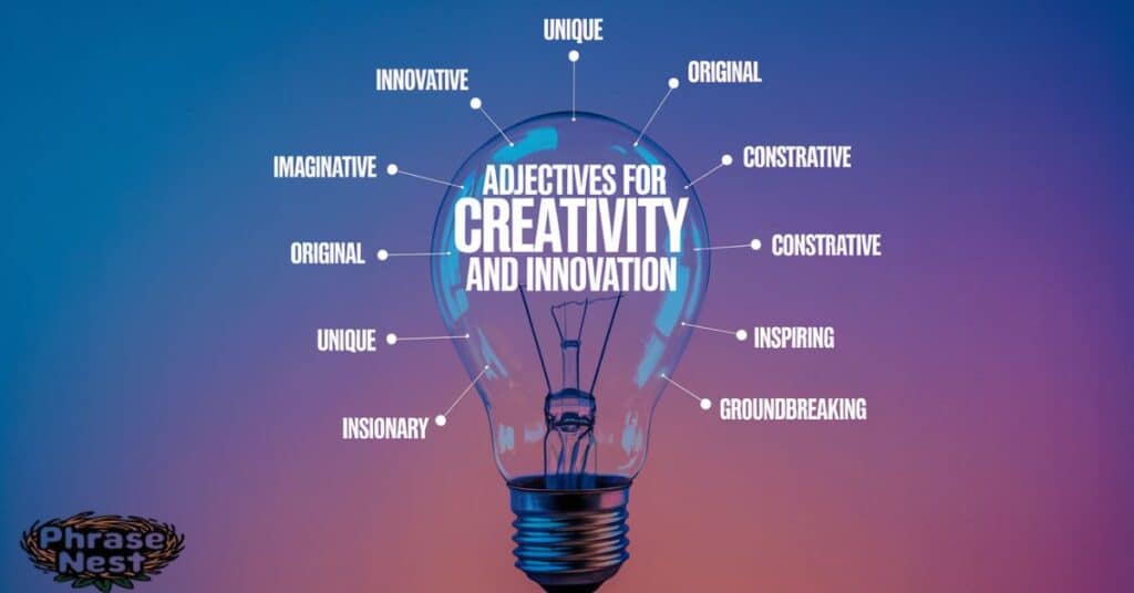 Adjectives for Creativity and Innovation